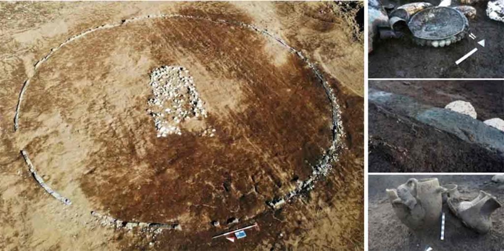 اكتشاف مقبرة تعود للعصر الحديدي عمرها 2700 عام في إيطاليا